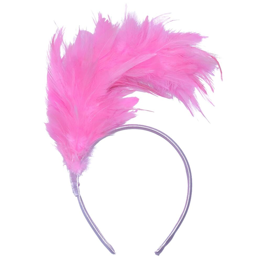 2563 Feather Fascinator 1920s Headband For Women